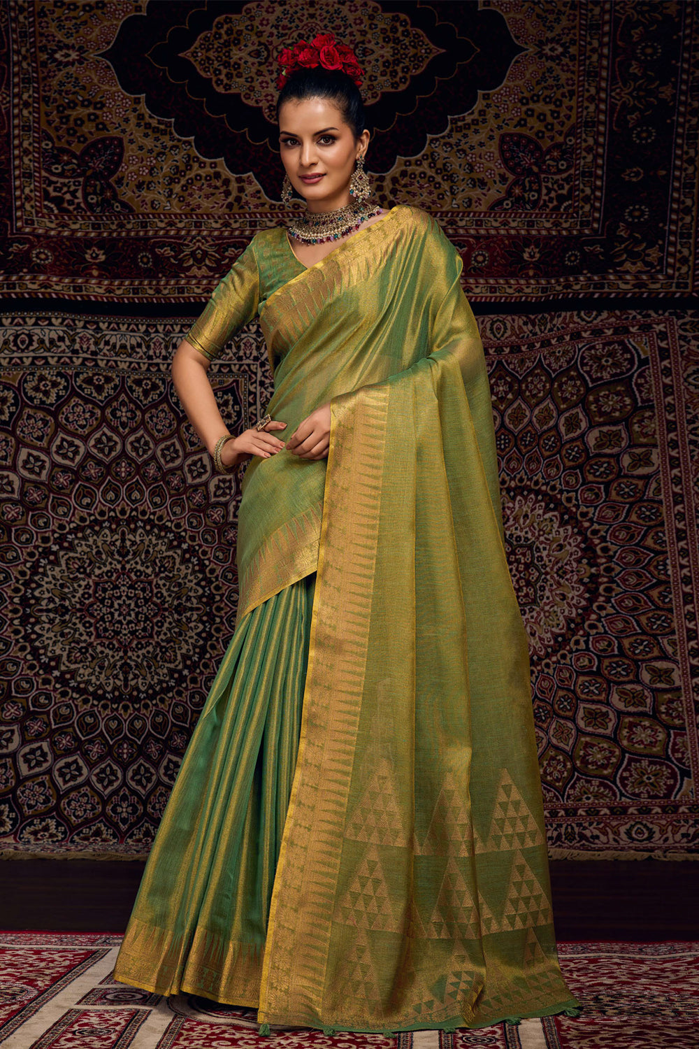 Cotton Jari Border With Body Plain