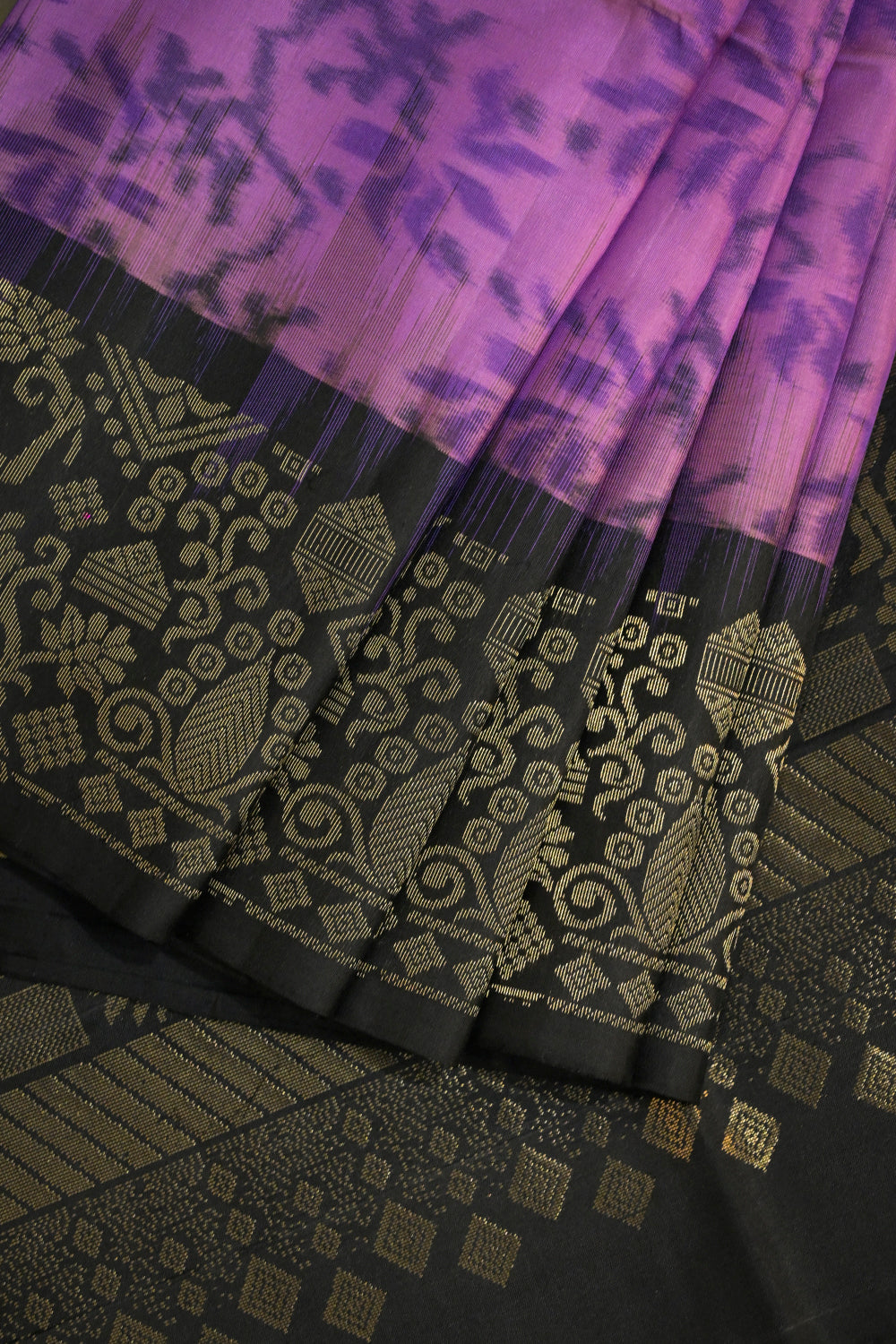 Soft Silk Tie And Dye Weave