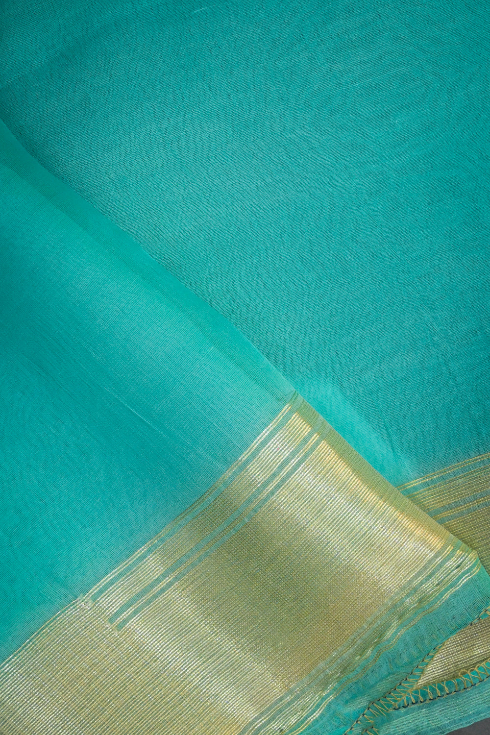Organza Woven All Over Jaal With Self Matching
