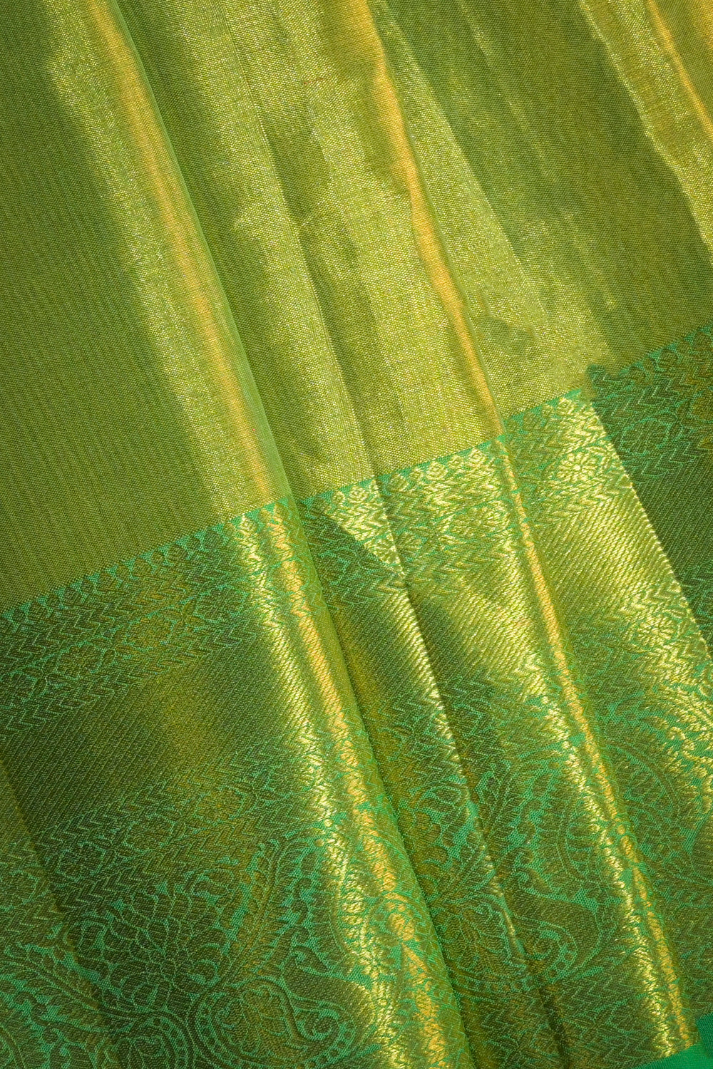 Kanjivaram Woven Jari Jaal Tissue