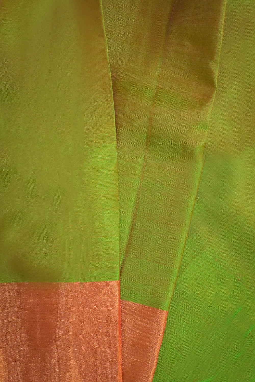 Soft Silk Woven Jari Motifs With Double Border