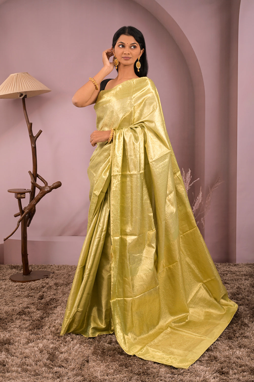 Tissue Woven All Over Self Jari