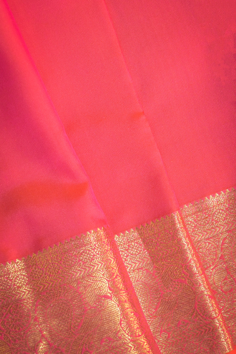 9yard Handwoven Jari Buttas Kanjivaram Silk With Self Matching