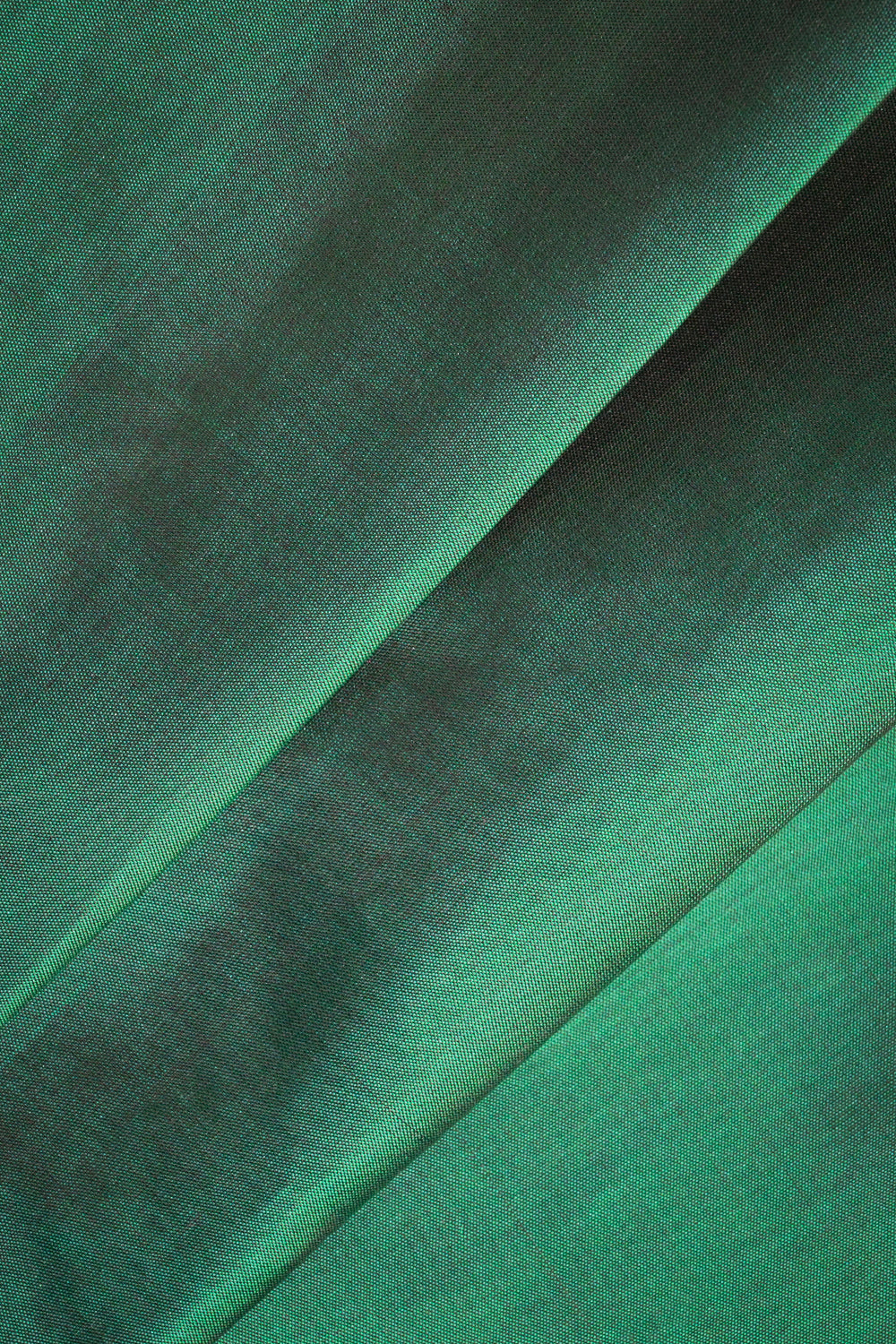 Soft Silk Borderless With Jari Motifs With Green Contrast