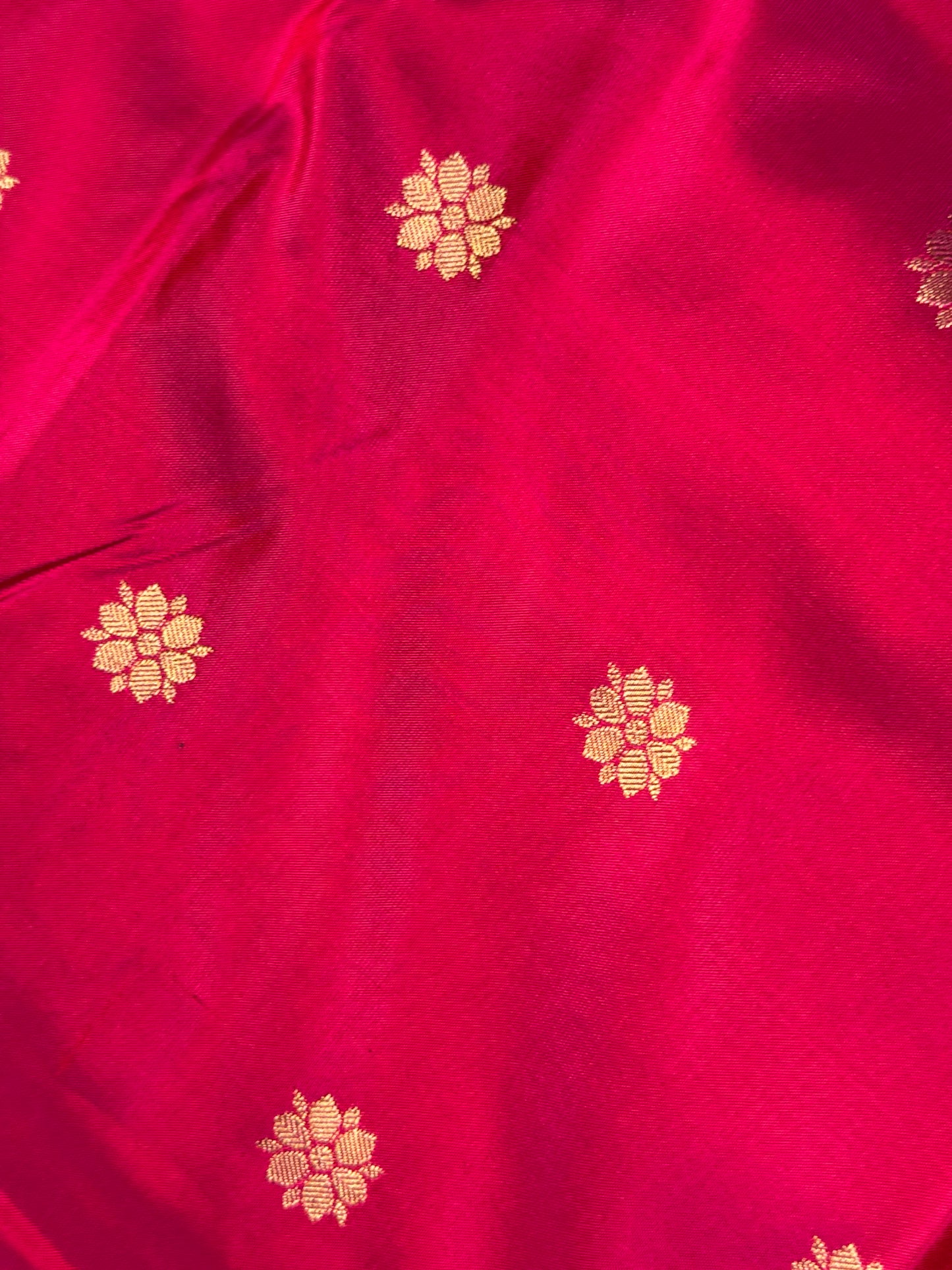 Pinkish Red Kalanjali Pure Silk Paithani Saree