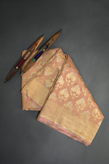 Tissue Woven All Over Jaal Banarasi Weave