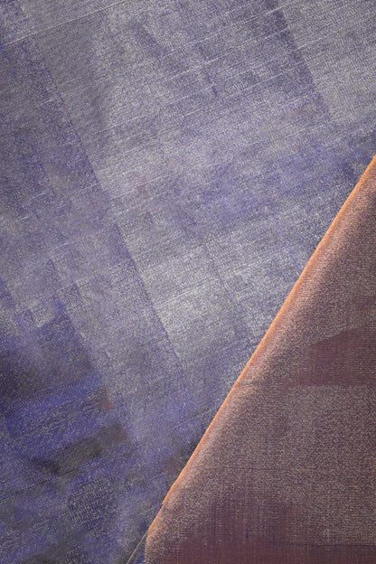 Soft Silk Woven Jari Warp With Silk Motifs