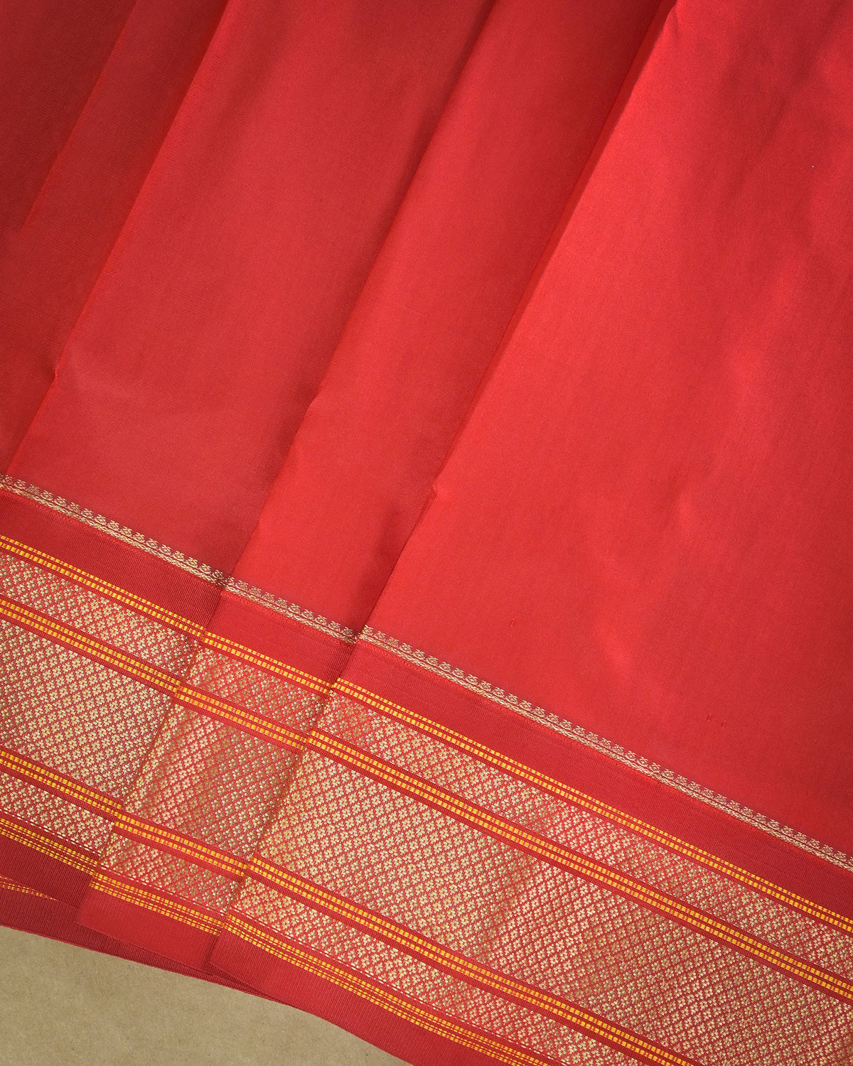 Olive green Silk Paithanis