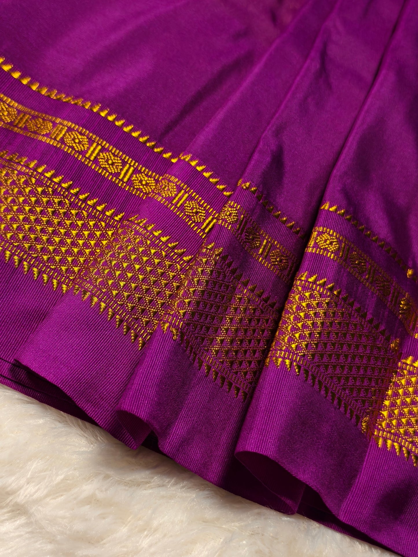 Kolhapuri Illkal Cotton Chex Saree