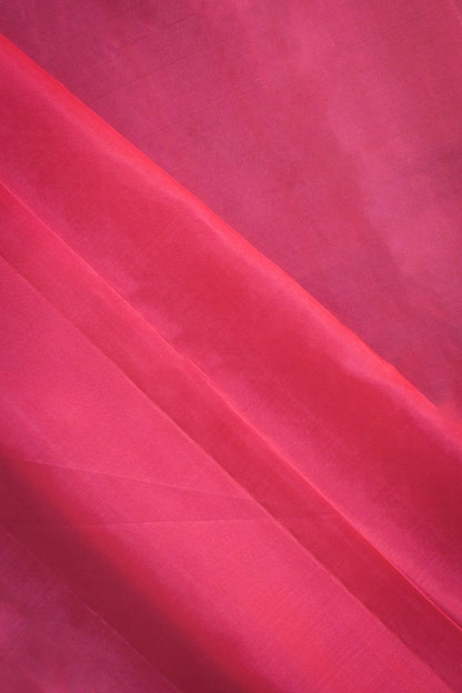 Soft Silk Borderless With Triple Leaves Motifs