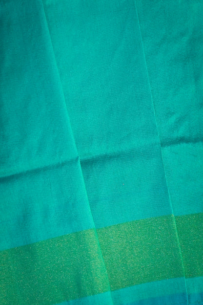 Ikkat Patola Tie And Dye Weave With Blue Contrast